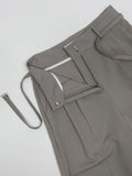 Davi Belted Wide Slacks