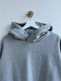 Snap Warmer Hood Sweatshirt