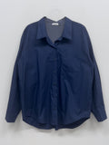 Posty Poplin Cotton Over Fit Shirt