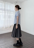 SEER SHIRRING HALF SH