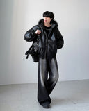 Keysia Fur Leather Jumper