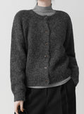 Boxy Wool Daily Cardigan