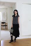 Rami String Flare Skirt
