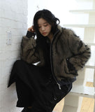 Paul Leather Line Fur Jacket