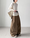 Rail Curved Balloon Pants