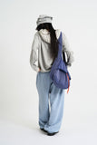 Lumi belted over jogger pants