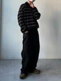 Rough Coated Black Denim