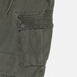 Washed Cargo Bermuda Pants