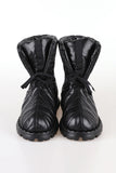 Quilted padded boots