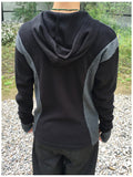 Big Star Warmer Henley Neck Hood Knit