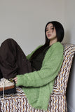 Leo Boucle Hair Cardigan