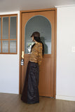 Dirk color matching long skirt