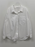 Pastel Poplin Cotton Over Fit Shirt