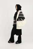 Oreo fringe off knit