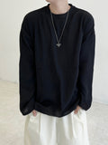 Wave Pleats Over T-Shirt