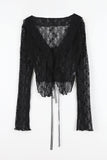 Awesome lace v-neck cardigan