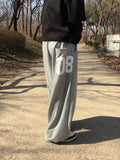 08 Basic Pintuck Wide Sweatpants