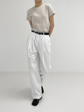 Peach Basic Short Sleeve T-Shirt