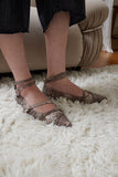 two-way buckle strap flat