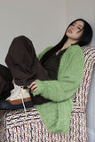 Leo Boucle Hair Cardigan