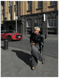 Solar Double Belt Denim Pants