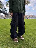 Unisex Swan Side Cargo Pants
