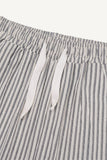 Sun stripe banding pants