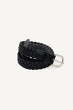 Classic Braided Leather Belt