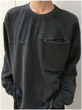 Zed Pigment Stripe Long Sleeve