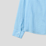Light crease summer check shirt