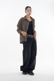 Forte crop shirt jacket