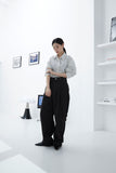 cut out black pants