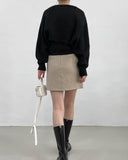 Have Wool Mini Skirt