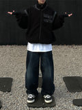 Dope Coated Wide Denim Pants