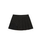 Multipanel Pleats Skirt