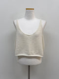 Lambswool Knit Bustier