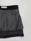 Velvet Bokashi Mini Skirt