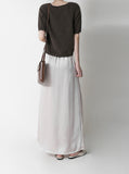 Mary Whole Garment Boatneck Knit