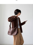 Lucian Shoulder Leather Bag
