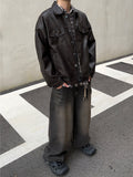 Trucker Leather Jacket