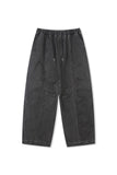 Dyeing washed panel pants