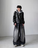 Two Kids Sagging Balloon Denim