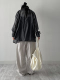 Nami Tencel See-through Loose Fit Shirt