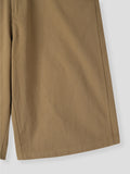 Mauve Embroidered Pocket Bermuda Shorts