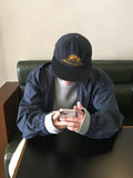 Dewey Check Crop Hood Windbreaker