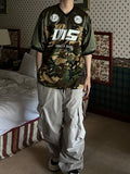 Shirring Over Cargo Banding Pants