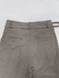 Davi Belted Wide Slacks