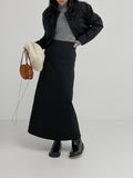 Coco Padded High Waist Long Skirt