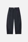 Brit light curved wide pants