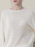 [Premium] Zenda Whole Garment Round Knit